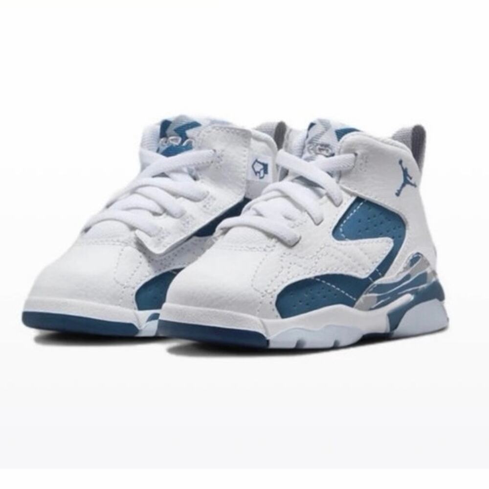 Baby Nike Air Jordan size 7C JUMPMAN MVP (TD) White / Blue (DZ5576 101)